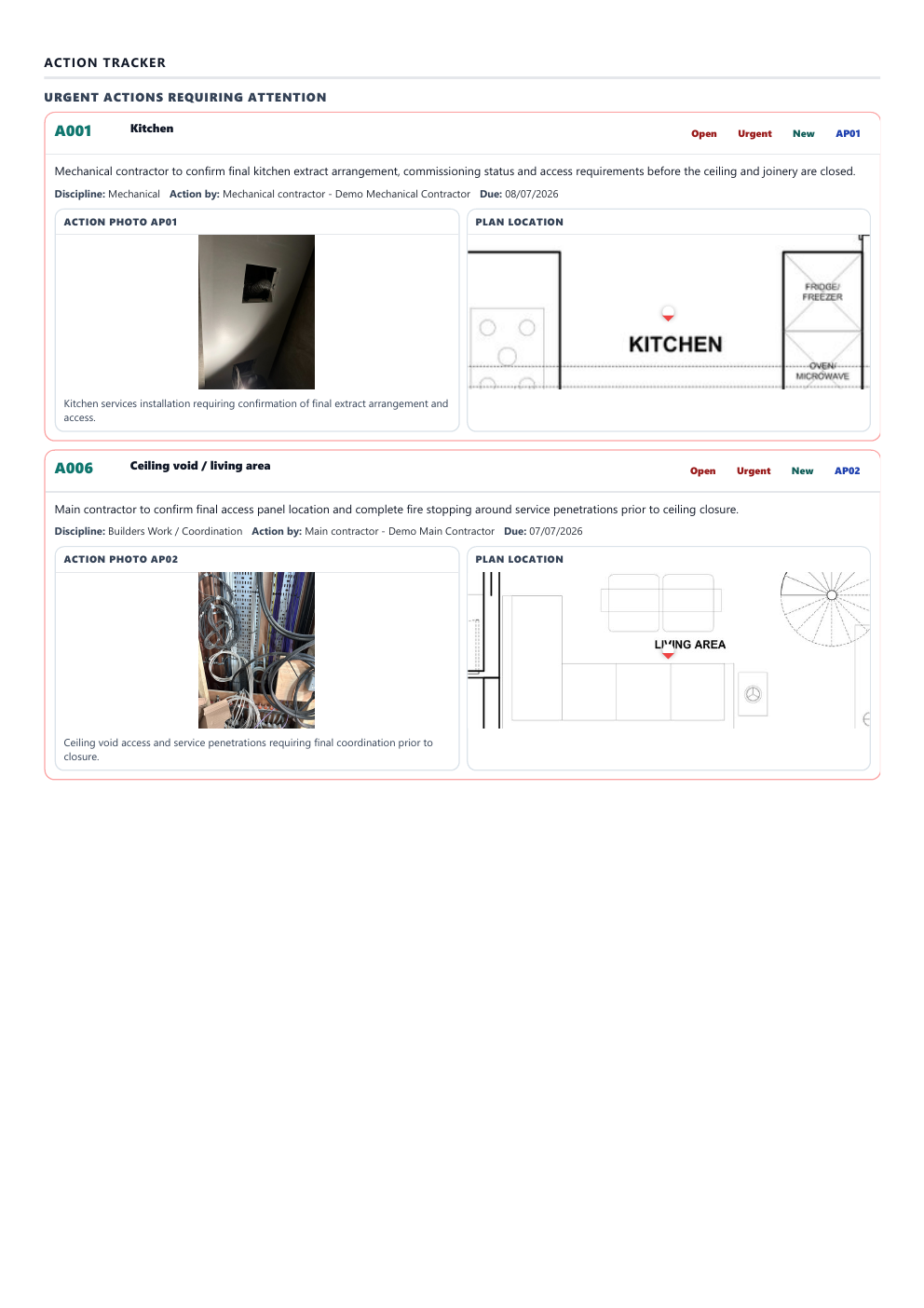 WalkRound sample report page 2